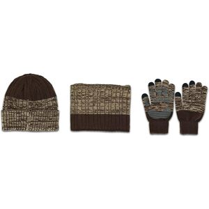 Just Dealz Unisex Winter Hat, Scarf & Gloves Set - 6 Colours - Grey   Wowcher