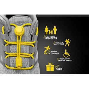 Obero International Ltd Elastic Reflective No Tie Shoelaces
