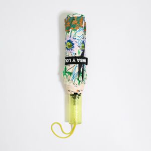 BIMBA Y LOLA Light yellow floral umbrella LIGHT YELLOW UN adult