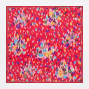 BIMBA Y LOLA Strawberry blurred flower groups scarf STRAWBERRY UN adult