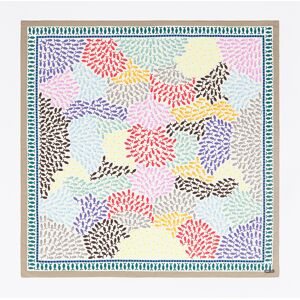 BIMBA Y LOLA Beige fish scarf BEIGE UN adult