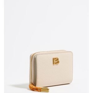 BIMBA Y LOLA Off-white leather flap purse OFF WHITE UN adult