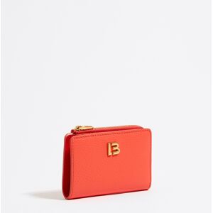 BIMBA Y LOLA Coral leather purse CORAL UN adult