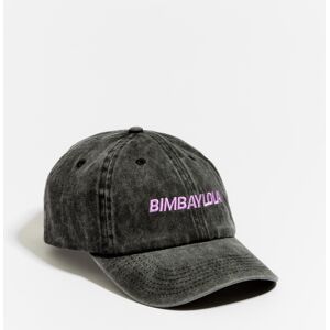 BIMBA Y LOLA Black cotton Logo cap BLACK M adult