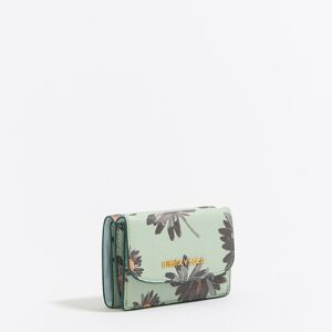 BIMBA Y LOLA Green Daisy flap purse DAISY GREEN XS UN adult