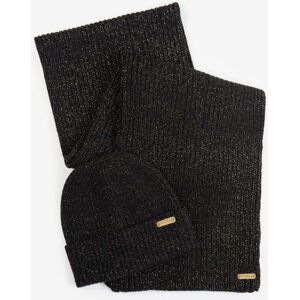 Barbour International Estoril Beanie &amp; Scarf Gift Set  - Black - One Size - female