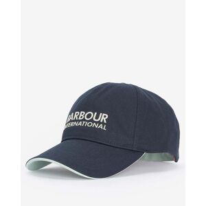Barbour International Jackson Mens Sports Cap  - Navy/Green Fig - One Size - male