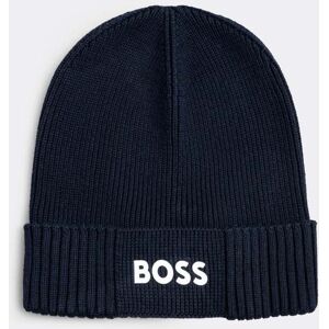 Boss Green Asic-X Mens Beanie  - Dark Blue 402 - One Size - male