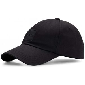 Boss Orange Derrel Mens Cotton-Twill Cap with Logo Patch  - Black 001 - One Size - male