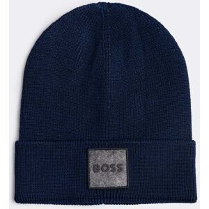 Boss Orange Foxxy Mens Beanie  - Dark Blue 404 - One Size - male