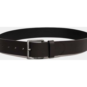 Boss Orange Jeeko Mens Leather Belt With Logo Buckle NOS  - Black 001 - W38 - male