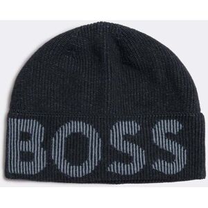 Boss Orange Lamico Mens Beanie  - Dark Blue 404 - One Size - male