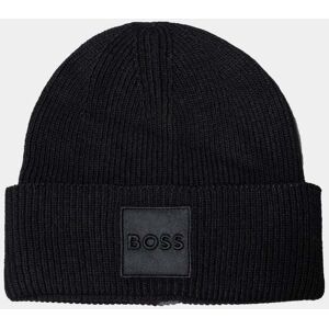 Boss Orange Myiconic Mens Beanie  - Black 001 - One Size - male