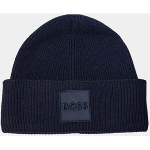 Boss Orange Myiconic Mens Beanie  - Dark Blue 404 - One Size - male