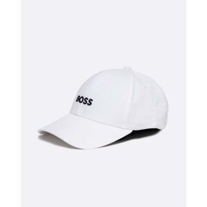 Boss Orange Zed Mens Cotton-Twill Six-Panel Cap with Embroidered Logo  - Natural 101 - One Size - male
