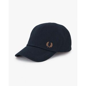 Fred Perry Classic Pique Cap  - Navy/Shadedstone U52 - One Size - male