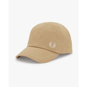 Fred Perry Classic Pique Cap  - Warm Stone/Oatmeal V19 - One Size - male