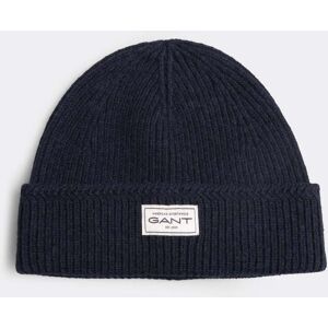 GANT Wool Knit Beanie  - 433 Evening Blue - One Size - male