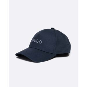 Hugo Boss Jude Mens Cotton-Twill Cap With 3D Embroidered Logo  - Dark Blue 407 - One Size - male