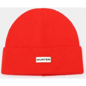 Hunter Play Essential Unisex Cuff Beanie  - Logo Red - One Size - female