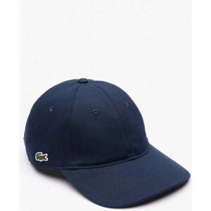 Lacoste Unisex Twill Cap  - Navy Blue 166 - One Size - female