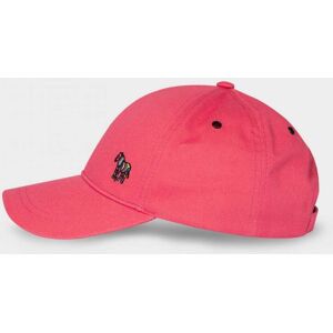 Paul Smith Mens Sports Stripe Zebra Logo Baseball Cap  - 23 Bubblegum/Raspberry - One Size - male