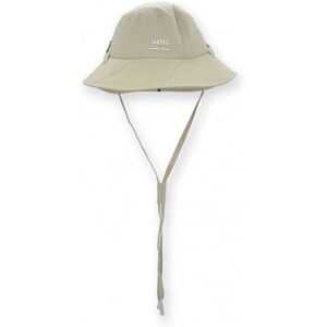 AMI PARIS AMI Drawstring Bucket Hat Beige - Unisex - Stone > Cream