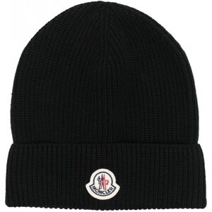 MONCLER Archive Logo Hat Black - Men - Black