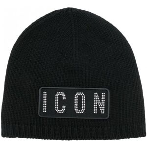 DSQUARED2 Be Icon Studs Hat - Men - Black