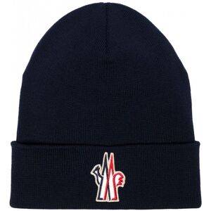 MONCLER GRENOBLE Classic Grenoble Logo Hat Navy - Men - Navy