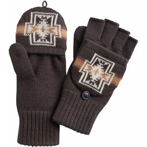 Pendleton Woolen Mills  Convertible Fingerless Mittens - Harding Charc - CHARCOAL - male - Size: S/M