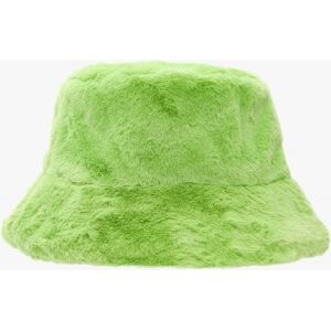 OAKWOOD Bobland Green Faux Fur Bucket Hat Size: One Size, Colour: Gree - female