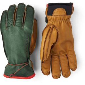 Hestra Wakayama Glove / Green/Brown / 7  - Size: 7