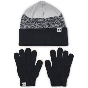 Under Armour Beanie And Gloves Combo Girls Black/Mod Grey Junior female