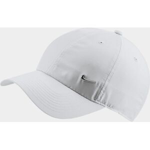 Nike Metal Swoosh Cap White One Size male