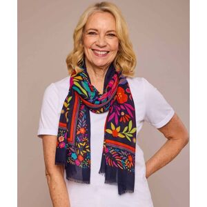 Multi Botanical Print Scarf Women's   Keilder Moshulu