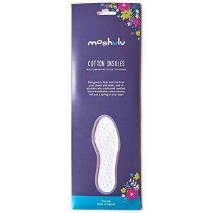 White Moshulu Cotton Insole   Size 3   Moshulu Cotton Insole Moshulu - 3