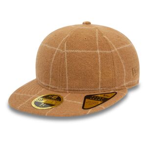newera New Era ReWool Beige 59FIFTY Retro Crown Fitted Cap - Brown - Size: 7 1/8 - male