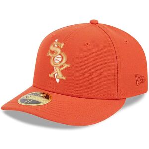 newera Chicago White Sox Repreve Orange Low Profile 59FIFTY Fitted Cap - Orange - Size: 6 7/8 - male