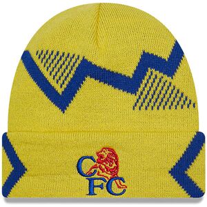 newera Chelsea FC 1992 Lion Yellow Cuff Knit Beanie Hat - Yellow - Size: Osfm - male