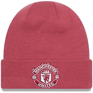 newera Manchester United FC Pink Cuff Knit Beanie Hat - Pink - Size: Osfm - male