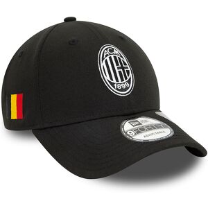 newera AC Milan Repreve Belgium Flag Black 9FORTY Adjustable Cap - Black - Size: Osfm - male