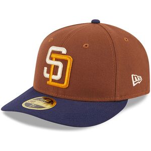 newera San Diego Padres Tiramisu Brown 59FIFTY Low Profile Cap - Brown - Size: 6 7/8 - male