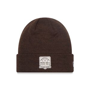 newera New Era Brown Cuff Knit Beanie Hat - Brown - Size: Osfm - male