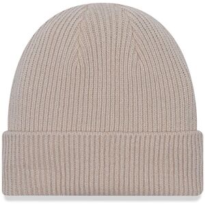 newera New Era Wool Light Beige Cuff Knit Beanie Hat - Cream - Size: Osfm - male