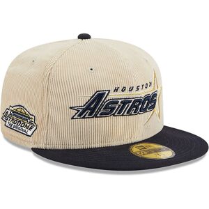 newera Houston Astros Cord Classic Off White 59FIFTY Fitted Cap - White - Size: 7 7/8 - male