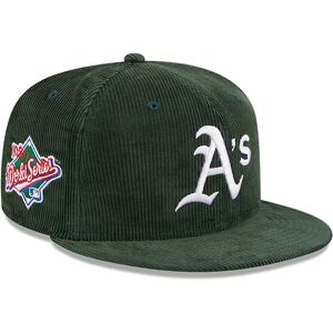 newera Oakland Athletics Throwback Cord Dark Green 59FIFTY Fitted Cap - Green - Size: 7 7/8 - male