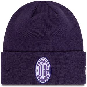 newera AC Milan Seasonal Purple Cuff Knit Beanie Hat - Purple - Size: Osfm - male