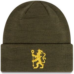 newera Chelsea FC Lion Crest Seasonal Pop Green Cuff Knit Beanie Hat - Green - Size: Osfm - male