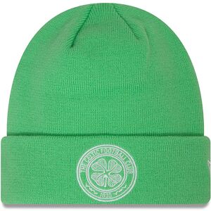 newera Celtic FC Seasonal Green Cuff Knit Beanie Hat - Green - Size: Osfm - male